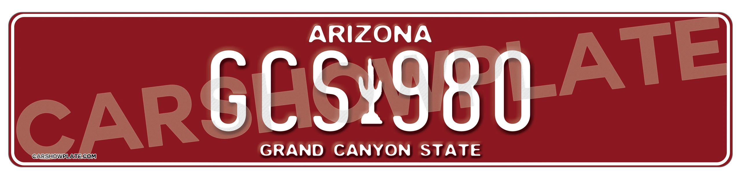 Arizona Euro License Plate - Image 2