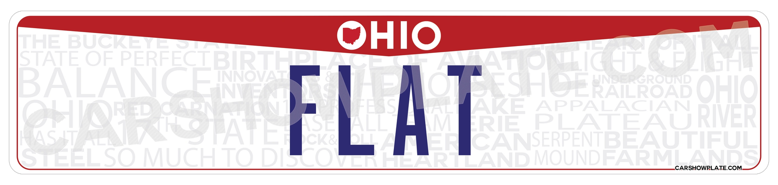 Ohio Euro License Plate - Image 4