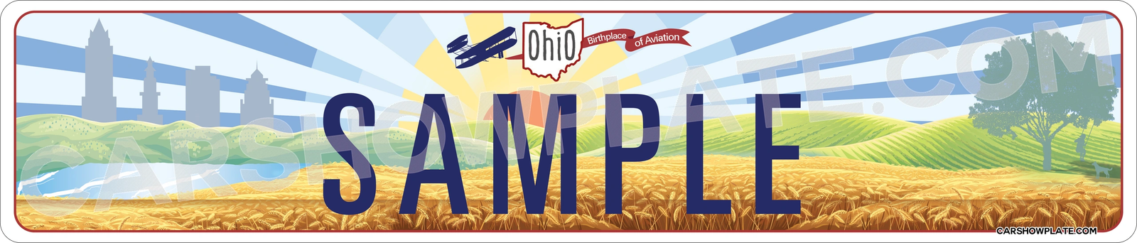 Ohio Euro License Plate - Image 5